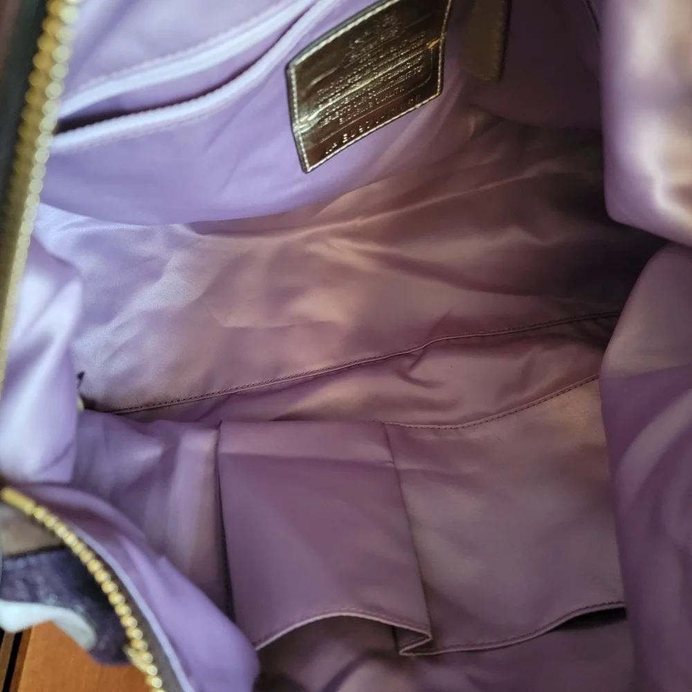 Coach 13866 Madison Large Sabrina Patchwork Leather Y2K Limited Edition NWT - Picture 12 of 16